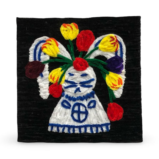 Delft Bunny Floral